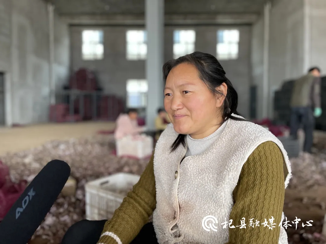 苏木乡大蒜深加工生产助力农民增收致富