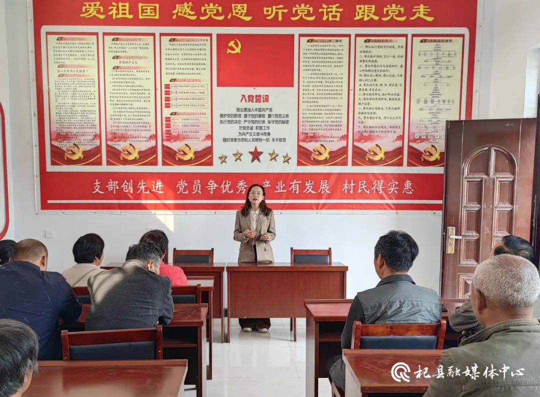 开封市委党的二十大精神宣讲团走进我县开展宣讲活动 开封市委党的二十大精神宣讲团走进我县开展宣讲活动